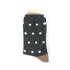 Women's Daily Dot Pattern Socks In Gray