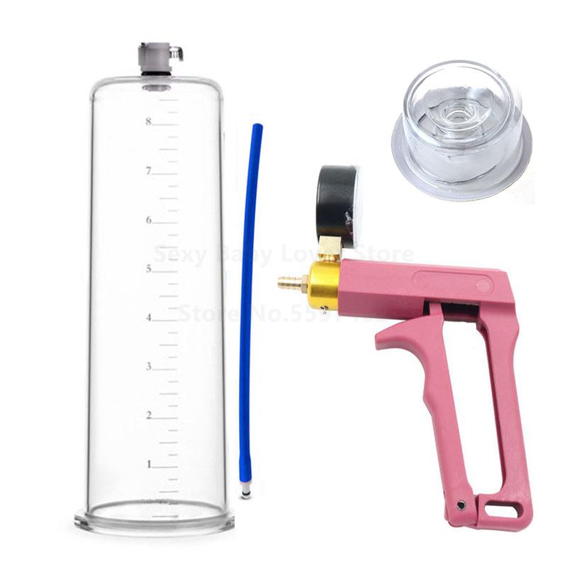 Best Male Penis Pump Vacuum Pump For Men Manual Penis Extend Enhancer Masturbator Penile Trainer Tool Adult Sex Toys for Men