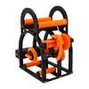 3D Filament Respooler Electric     20cm Spools Winder with Handle 3D Printing Supplies Orange