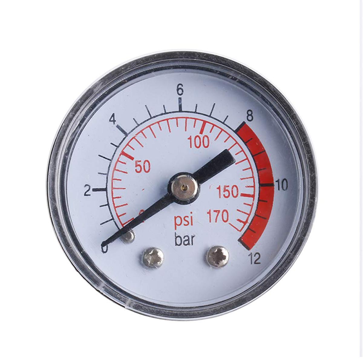 

CAir Compressor Air Pressure Gauge Hydraulic Pneumatic 0-12Bar/0-170PSI