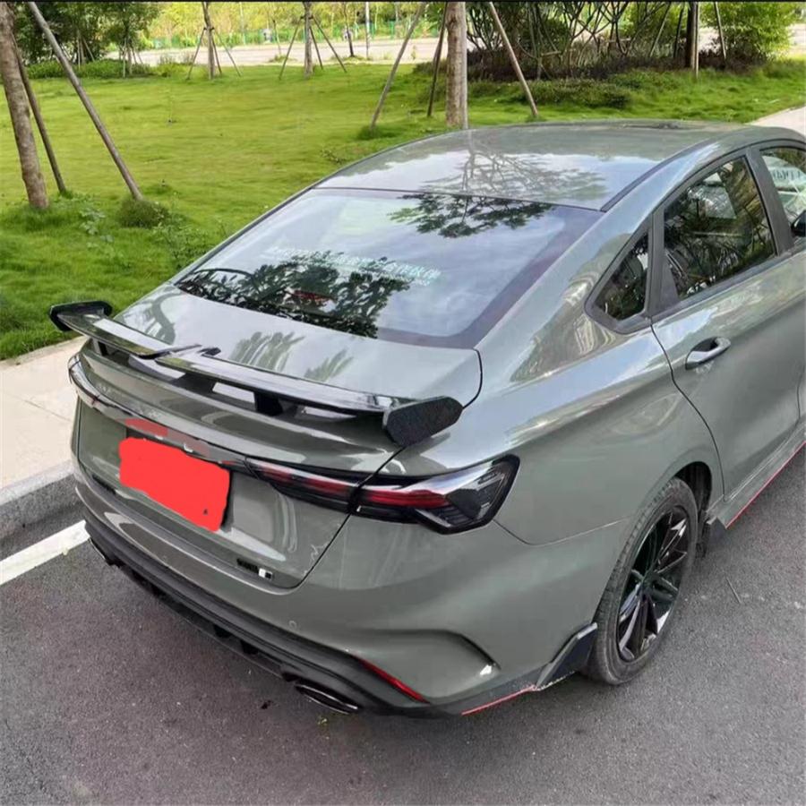 Spoiler Universale Per Berlina da Corsa Auto Fibra di Carbonio Per la Maggior Parte delle Berline