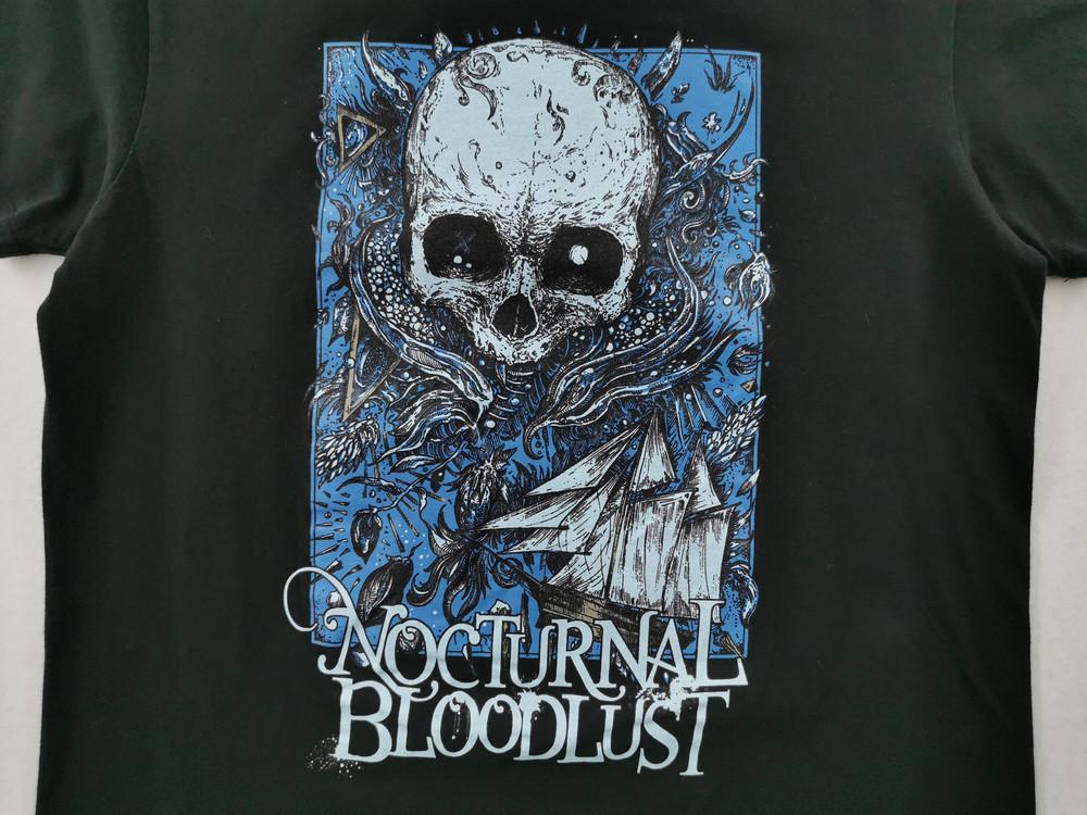 

Collection Nocturnal Bloodlust Band Album T Shirt Cotton Black All Size EN860 Unisex T-Shirt S