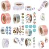 Wedding Gift Box 500Pcs Round Labels Kraft Paper Thank You Sticker Bag Flower Gift Box Cake Boxes And Packaging Wedding Stickers