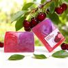 Cherry & Pomegranate Scented Deep Cleansing Facial & Body Soap with Goat Milk Honey & Lavender