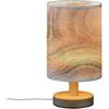 Onyx Marble Desk Lamp Stone Marbling Bedside Lamp Table Lamps Cylinder Nightstand Lamp for Bedroom Living Room Office Decor