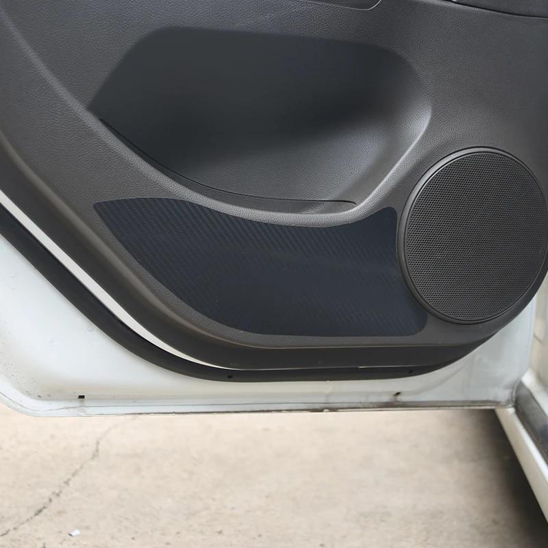 My Good Car 4PCS Auto Brennende Kohlefaser Vinyl Innentür Schutzfolie Aufkleber Fall Chevrolet Cruze 2009 - 2014 Zubehör