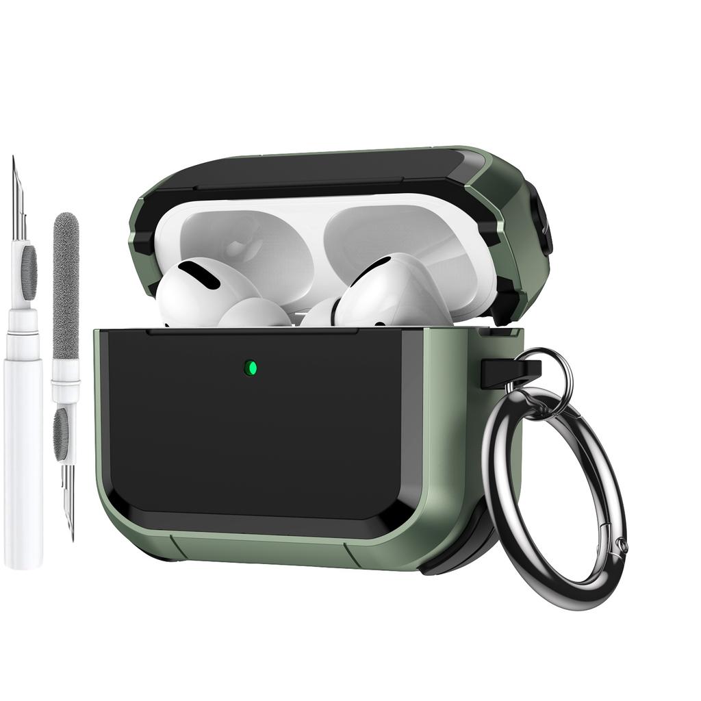 2025 New Armor For AirPods Pro 3 Case Protector Shockproof Accessories Charging Cover with Cleaning Kit for AirPods Pro 3 Case
