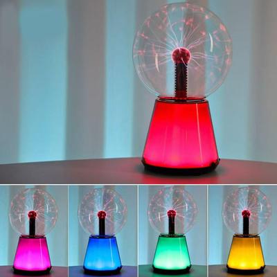 USB Touch-Sensitive Plasma Ball Lamp: Light-Up Magic Ion Globe
