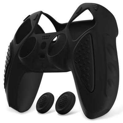 Silicone Cover for PlayVital Ps5 Controller Silicone Skin Ergonomic Soft Rubber Protective Case for Ps5 with Thumb Stick Cap Controller, Anti-slip