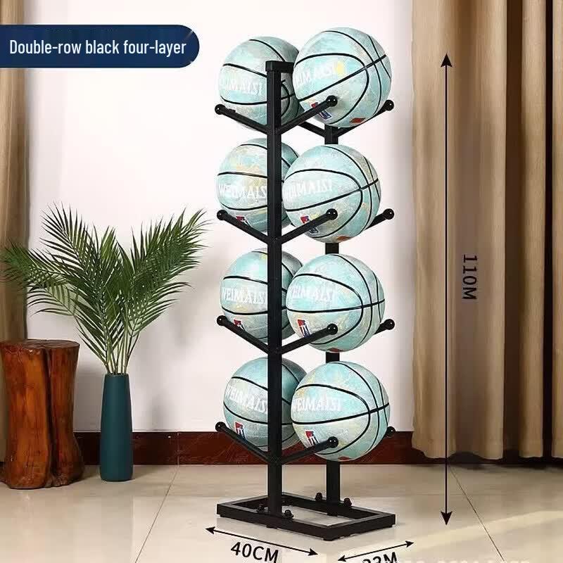 SWZSY Portable Multi-Sport Ball Storage & Display Rack