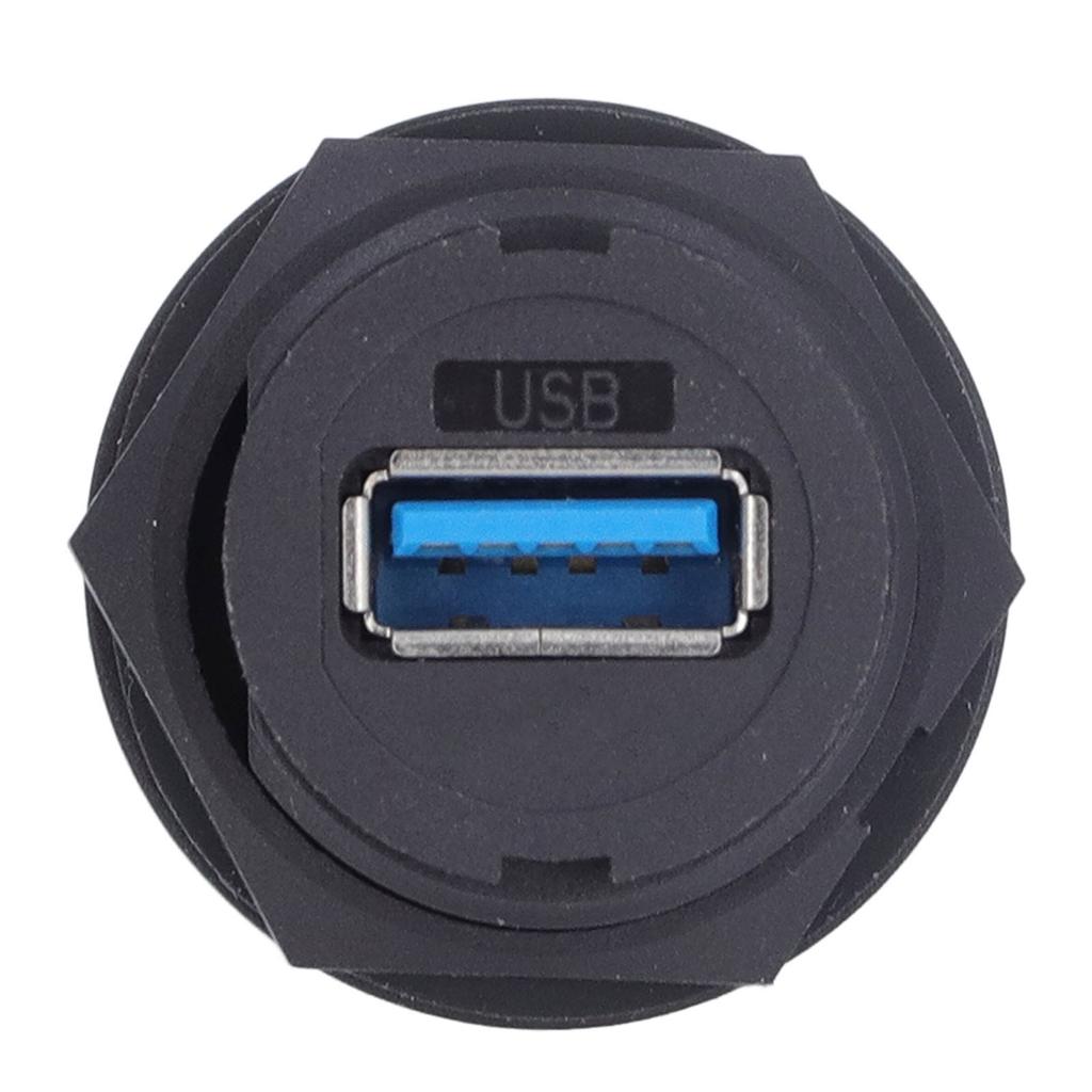 USB 3.0 Wasserdichter Stecker 16 Kerne Kartenbügeltyp Buchse USB 3.0 Panelmontage Steckverbinderbuchse