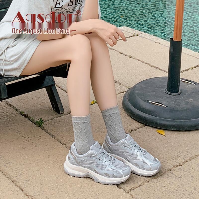 Agsdon Women s Summer Mesh Breathable Casual Sports Shoes 37