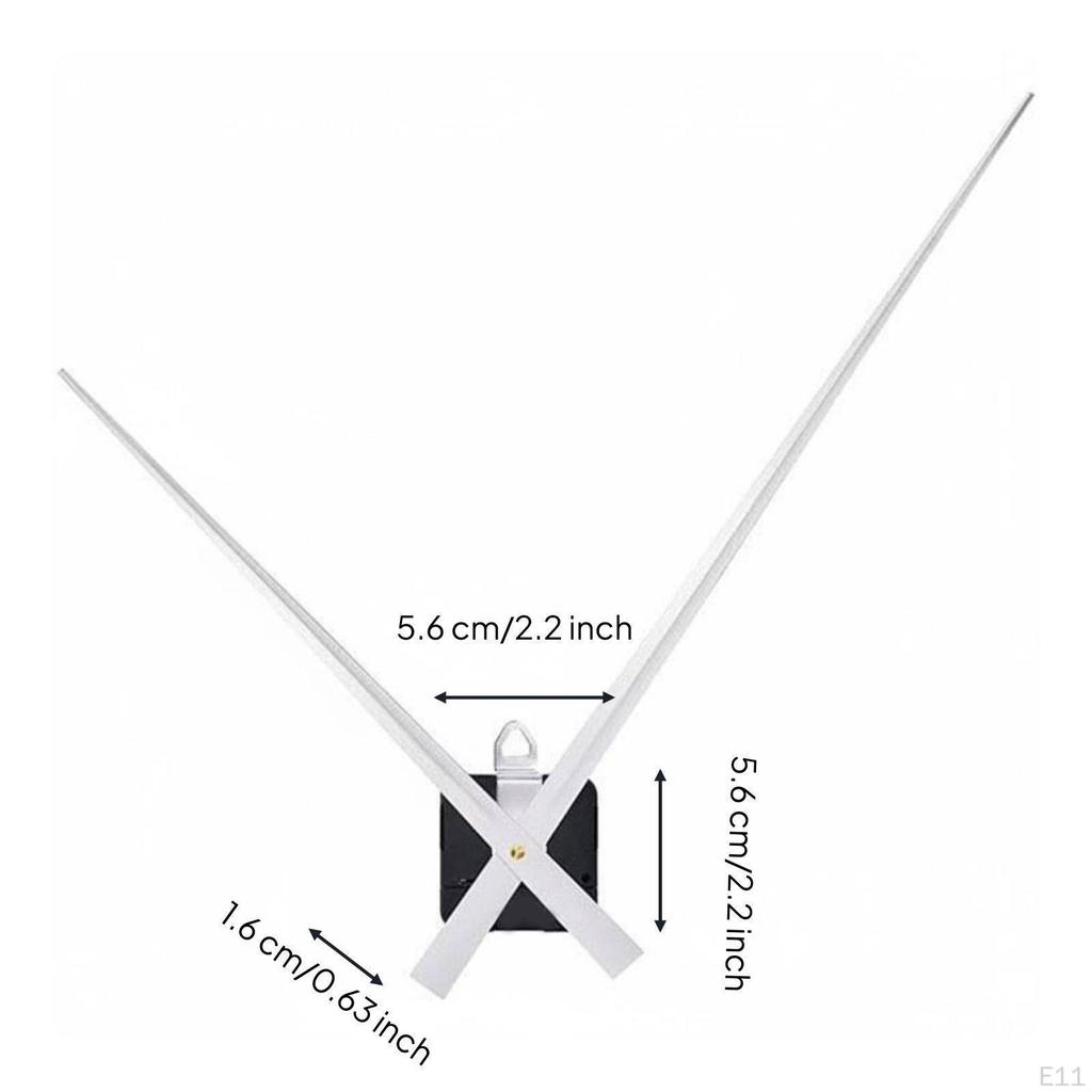 High Power Clock Movement Easy to Install DIY Large Wall set Accurate Timekeeping for