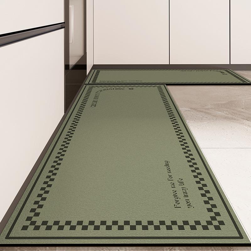 Pvc Carpet for Kitchen Floor Mat Waterproof Home Decoration Rug Oil-proof Anti-slip Long Foot Mats Alfombra Vinilicas Cocina