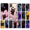 Phone Case For Moto G85 G55 G05 G14 G75 G31 G50 G10 G20 G30 G60 G13 G32 G84 G54 G53 G72 G24 Power Black Cats