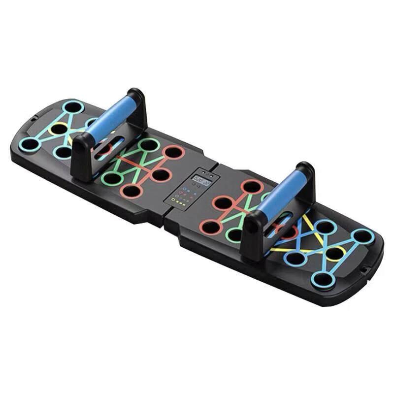 Multi-functional 22-in-1 Push-up Board with Resistance Bands