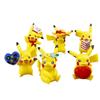 6Pcs/Set 9CM Pocket Monsters Anime Figure Kawaii Pikachu In Disguise Action Figures PVC Adult Collection Model Dolls Toy Gift