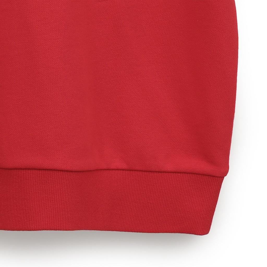 Short Sleeve Mock Neck Sweatshirt Golf C25117222 L [Callaway] Women's [LOVE Series] / / 1100_Red