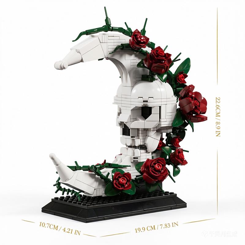 High-Quality Creative High-Quality Skull High-Quality Moon High-Quality Rose High-Quality Bouquet High-Quality Building High-Quality Blocks