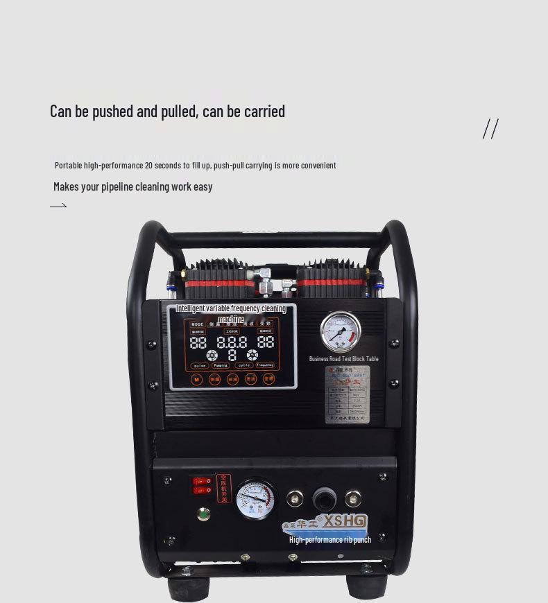 Huagong 2500 Geothermal Underfloor Heating Water Heater & Wall-Hung Boiler with Pulse Cleaning