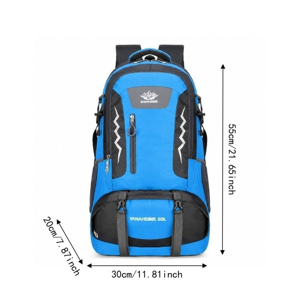Waterproof Hiking Backpack Nylon Climbing Daypack Large Camping Backpack Women