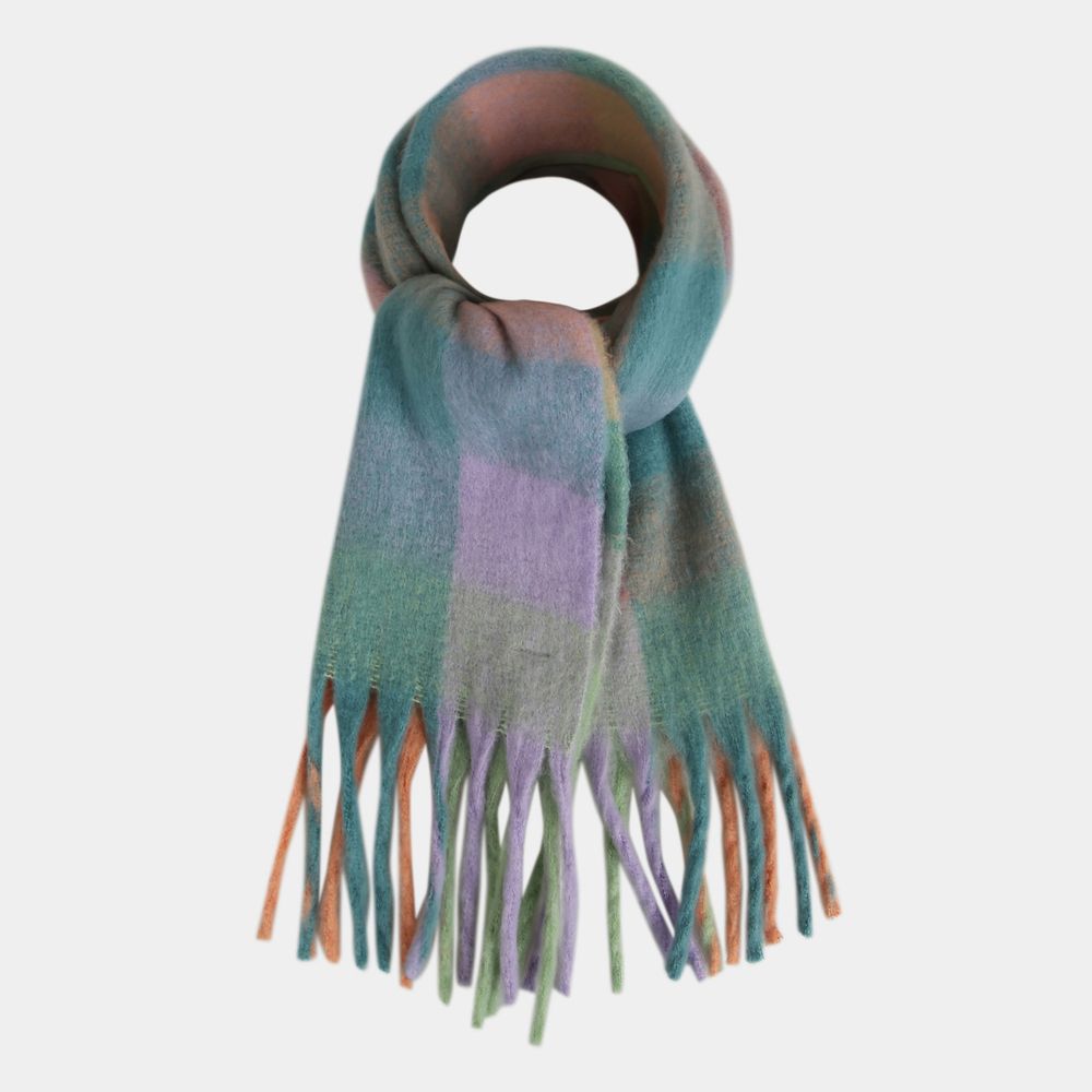 Heavy Wool Fringe Muffler HPAAME1103