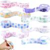 8-Color Set: Self-Adhesive Elastic Bandages for Pets, 2.5cm X 4.5m, for Dogs, Cats, and Small Animals, Colorful, Non-Slip, Breathable, No Scissors Req