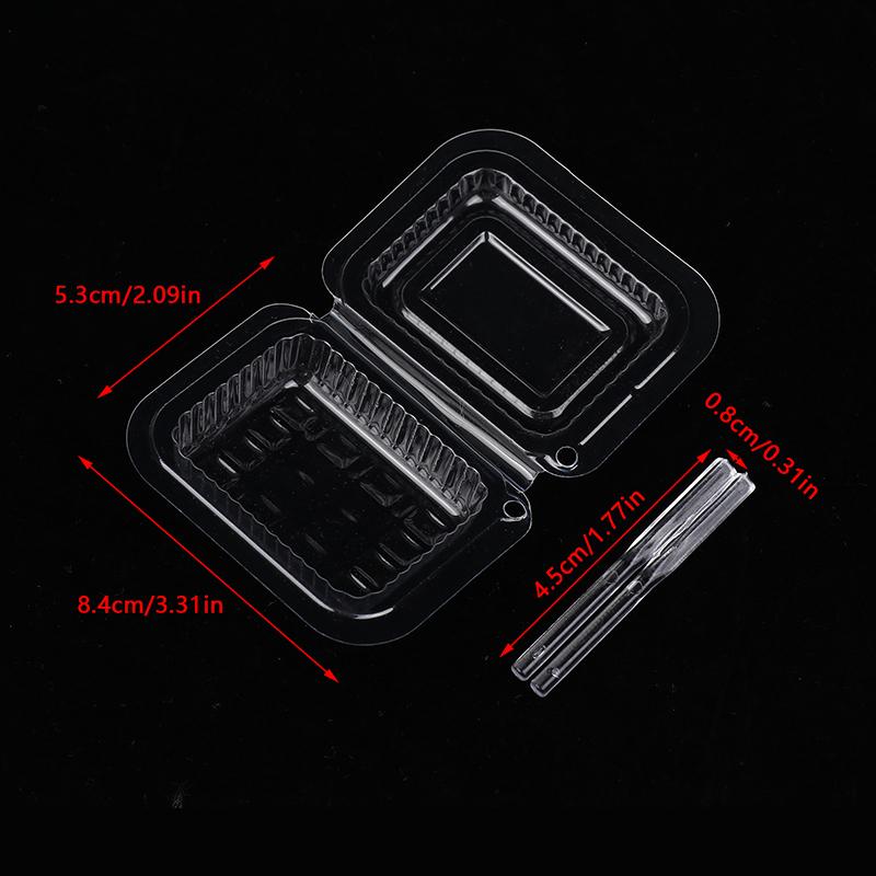 

1/12 Dollhouse Clear Disposable Chopsticks Lunch Box Collection Dollhouse Mini Tableware Model Accessories DIY Doll Kitchen Scene Decor