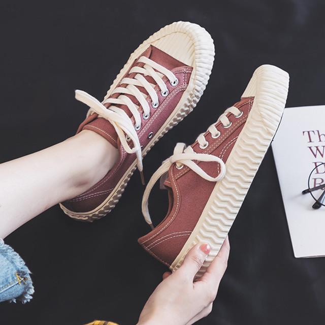 Ins High-top Canvas Shoes Women's Korean Version 2025 Spring and Autumn New Harajuku Ulzzang Retro Student Board Shoes Tide