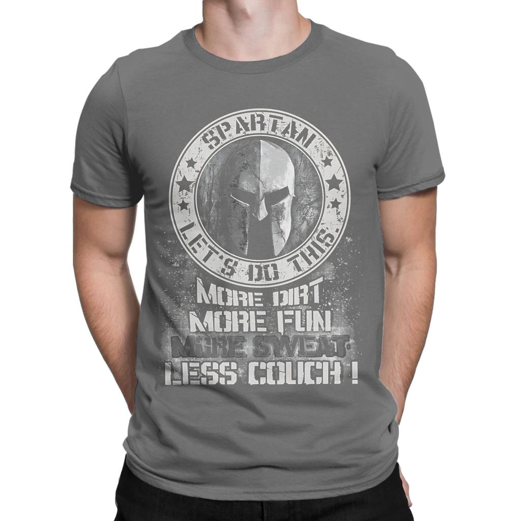Spartan Lets Do This Gift For Unisex Unisex Warriors Novelty Graphic 100 Cotton Tshirt Spartan Tops Tees For Unisex