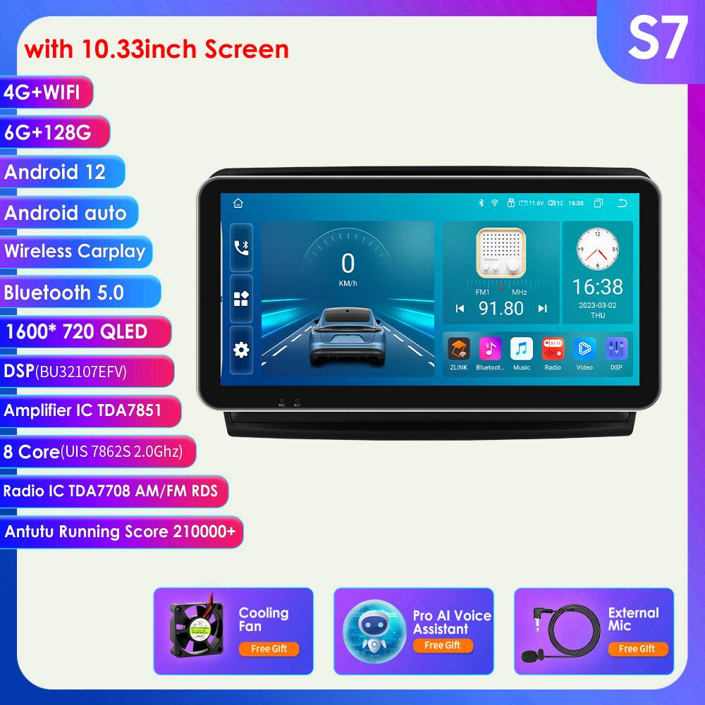 4G Android 12 Autoradio GPS pentru Skoda Superb 2 2008 -2015 Ecran inteligent Multimedia Player Video Navigație 2Din Stereo Carplay Audio Unitate principală