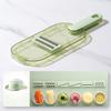 Multifunctional Vegetable Chopper Slicer Shredder Grater, Kitchen Potato Carrot Cucumber Cutter with Hand Guard