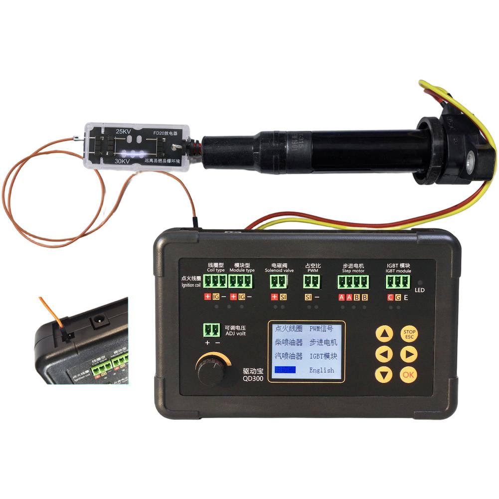 Ignition Coil Tester Discharge Device 25KV/30KV Dual Voltage Discharge Gap Car Diagnostic Tool Spark Tester For Ignition Coils