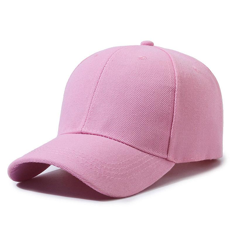 Baseball Cap Women Men Advertising Work Travel Group Solid Color Dance Hip Hop Students DIY Printing Logo Sunshade Dad Hat Kpop