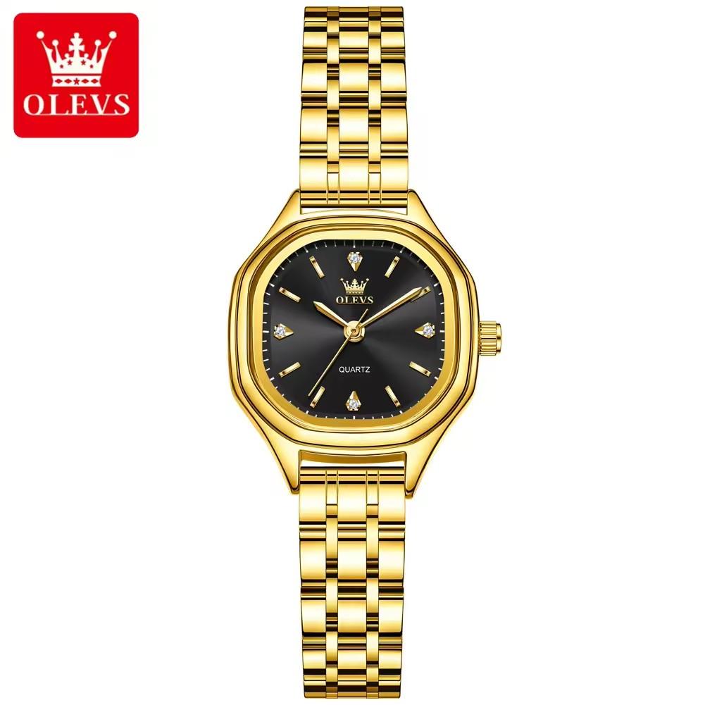 OLEVS 5888 Oem Manufacturer Top Luxury Fashion Bands Custom Logo Stainless Steel Classic Waterproof Woman Lady Quartz Watch