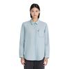 Levis Cool Series Casual Versatile Loose Fit Long Sleeve Shirt Women Shirts Light-Blue 002Z2-0000