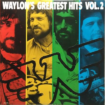 LP Record WAYLON JENNINGS - Waylon's Greatest Hits Vol.2 AHL15325 RCA 1984 US Country Used