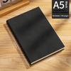Vintage A5 Leather Notebook With Personalized Soft Cover For Business Meetings And College Life