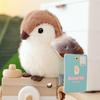 Love Bird Plush Pendant Simulation Bird Parrot Bag Pendant Sparrow Doll Bag Pendant Gift