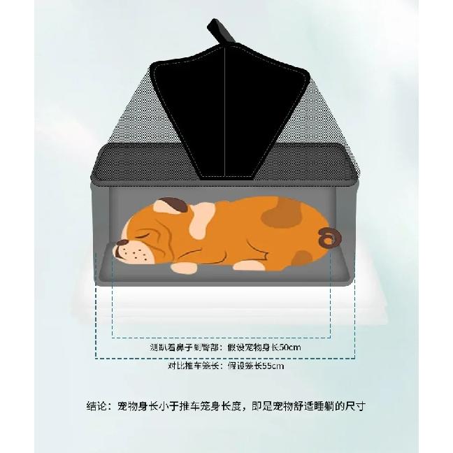 2026double-layer pet cart for outdoor play detachable automatic folding cat dog cart Pet Strollers