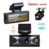 4K Dual Lens Dash Cam, Front and Rear Recording, Super Wide Angle, Night Vision, WiFi, GPS
