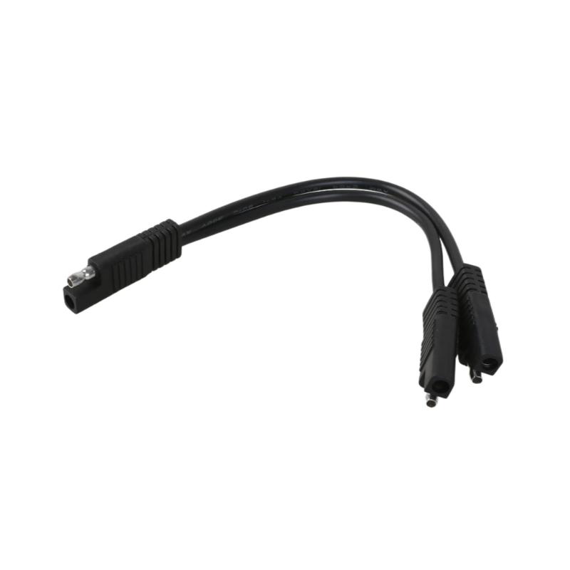 SAE Power Automotive Connectors Cable Y Splitters 1 to 2/3/4 SAE Extension Cable 18AWG for Automotive Camp Trailer