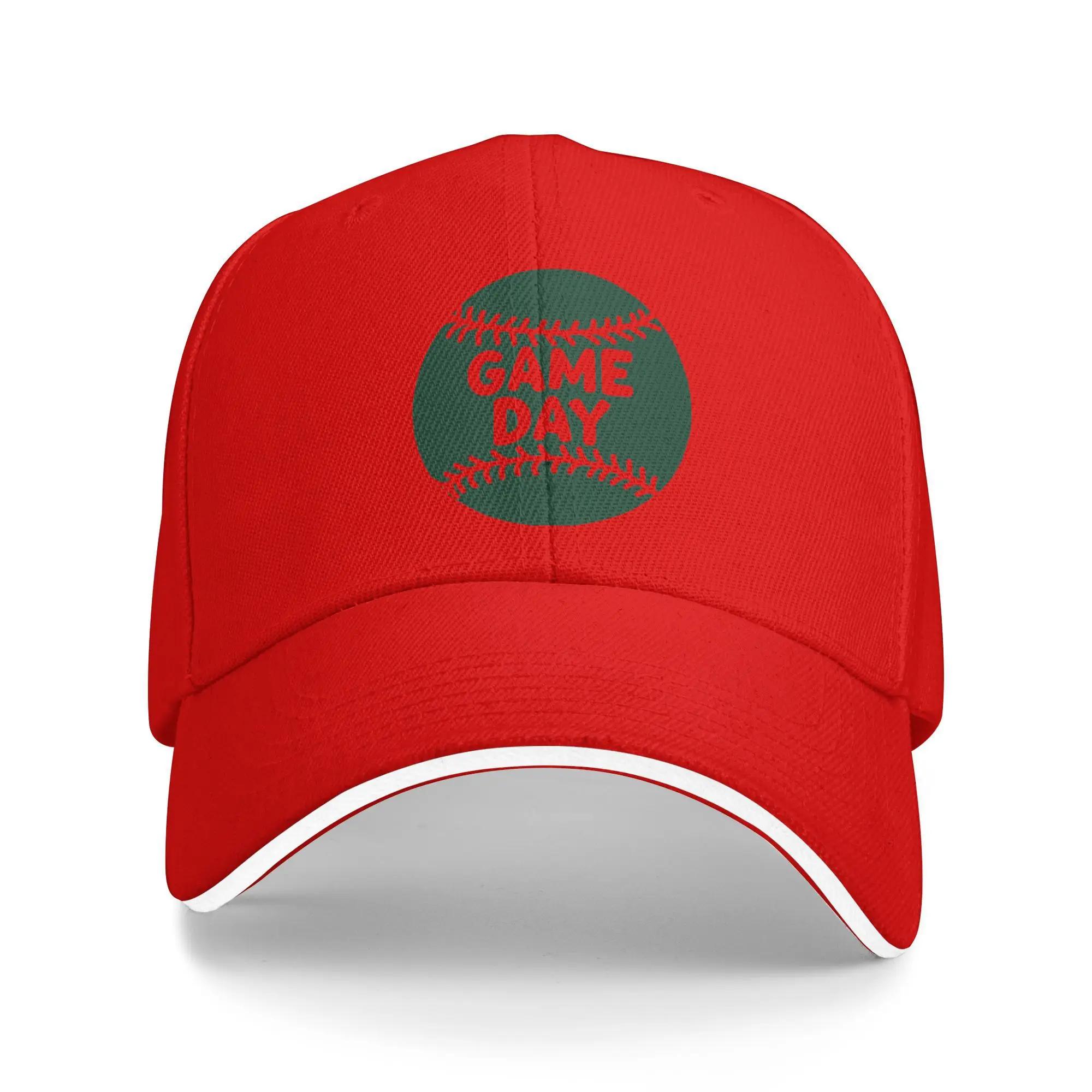 

Game Day Sun Baseball Cap Summer Streetwear Trucker Hat For Unisex Women Hiking Fishing Baseball Caps One Size