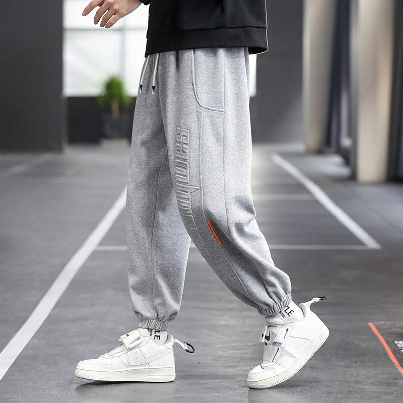 Men's Sweatpants Baggy Joggers Fashion Letter Hip Hop Streetwear Harem Pant Men Casual Cotton Loose Trousers 8XL