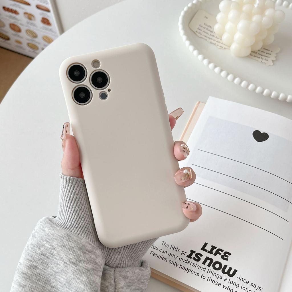 New for IPhone16 Mobile Phone Case Soap Liquid TPU Solid Color for Apple 15promax All-inclusive Protective Cover