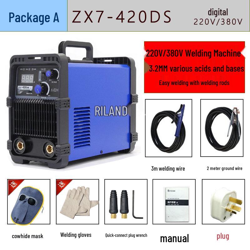 Ruiling ZX7 Series Dual Power Inverter Welder (220V/380V) Portable DC