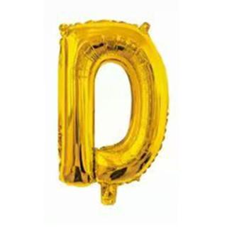 16 Inch Slim Gold Letter Aluminum Foil Balloon Bright Gold Wedding Decoration Film Balloon