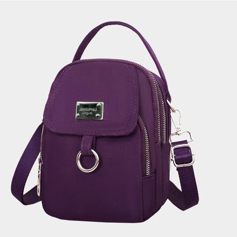 Damen Mini Mehrfarbige Crossbody Schultertasche Kompakt für Tägliche Lässige Ausflüge Campus Pendeln Trendige Nutzung