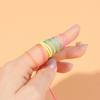 1 Roll 0.8mm Waxed Cord Vibrant Color Easy for Weaving Acrylic Fiber Necklace Bracelet Beading String Jewelry Making Tools