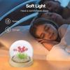 Romantic Tulip Night Light | Battery Powered for Home Decor, Soft Pink Glow, Ideal Gift for Loved Ones, 9 DIY Tulip Flowers